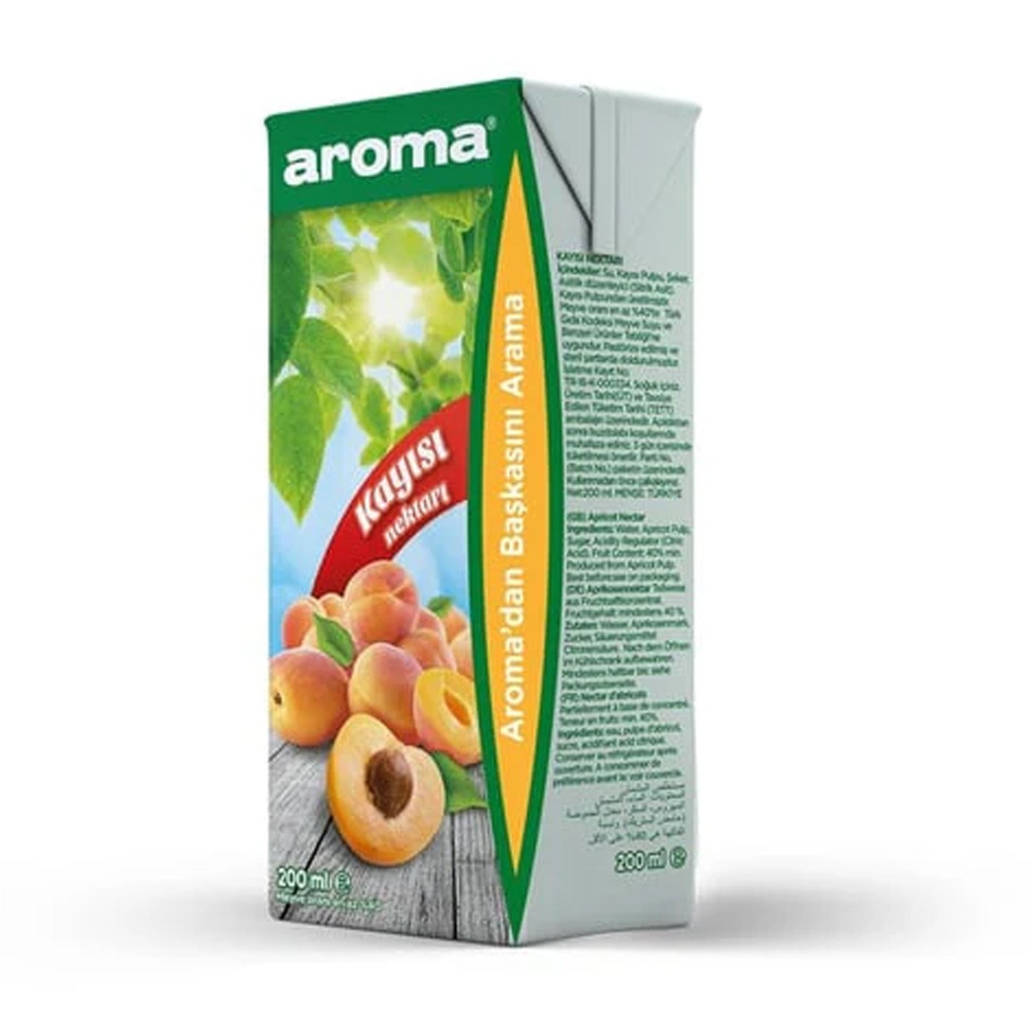 Aroma Kayısı Nektarı 6*200Ml